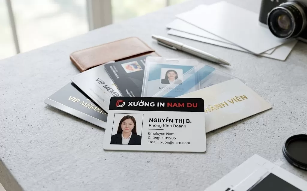 Dịch vụ in thẻ nhựa PVC giá rẻ tại Hà Nội